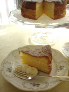 レモンスポンジケーキ