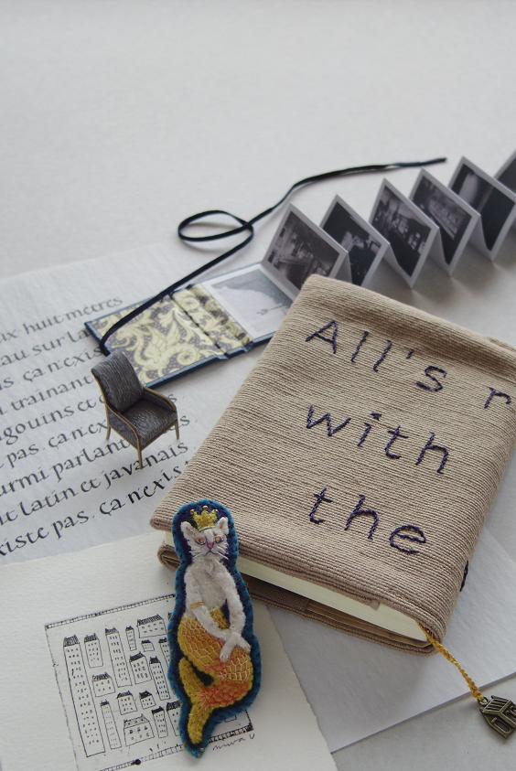 本棚から抜け出して 〜ニードルワークと紙もの展 本棚から抜け出して 〜ニードルワークと紙もの展